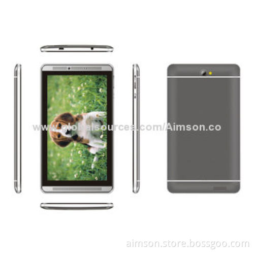 7" 3G Tablet PCs, MT8312, 512MB/4GB,0.3/0.3/2.0M Camera/Support GSM1900/1800/900/850/WCDMA2100/850New